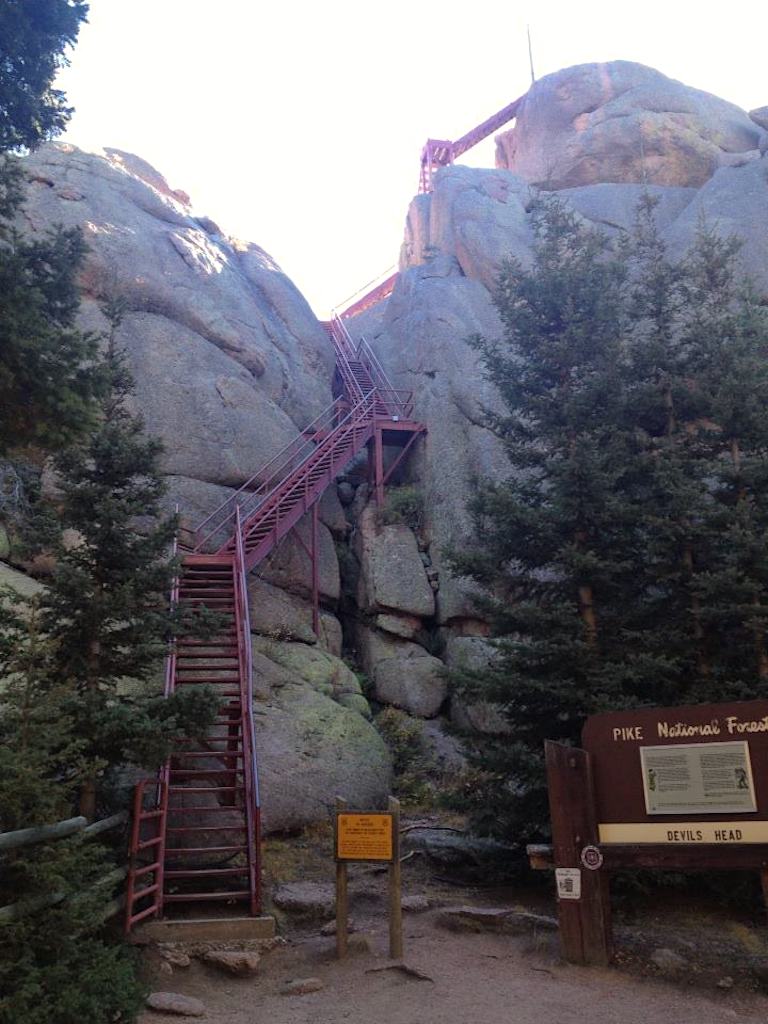 devils tower pike national forest colorado hike