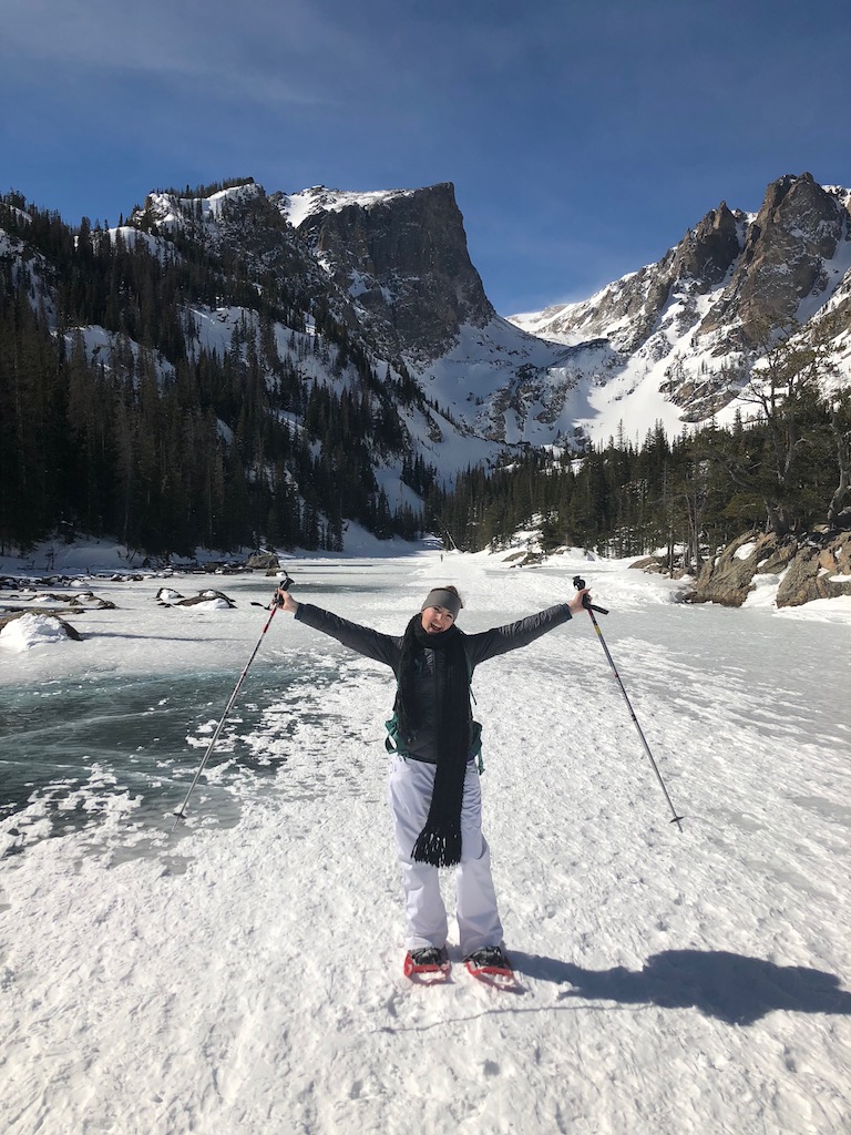 snowshoeing rocky mountain nationa park