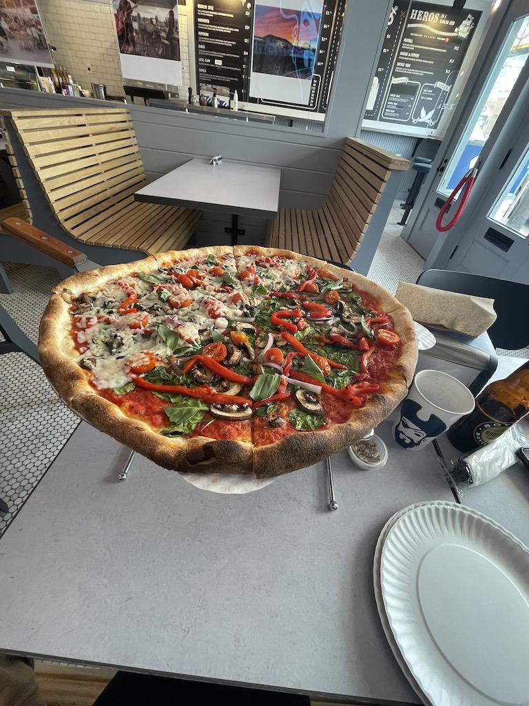 things to do in greenport new york claudios pizza vegan