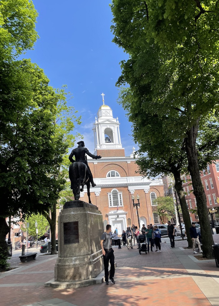 paul revere mall north end free things to do in boston massachusetts
