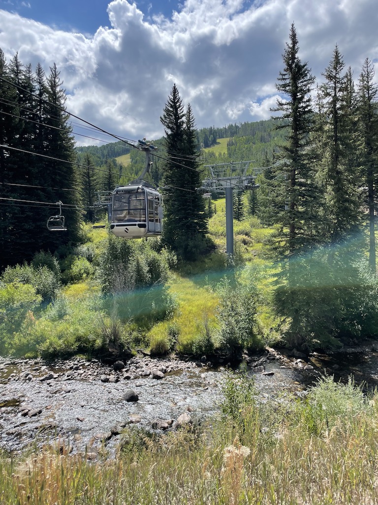 gondola vail village summer vail colorado