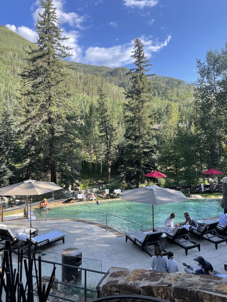 grand hyatt vail pool summer vail colorado