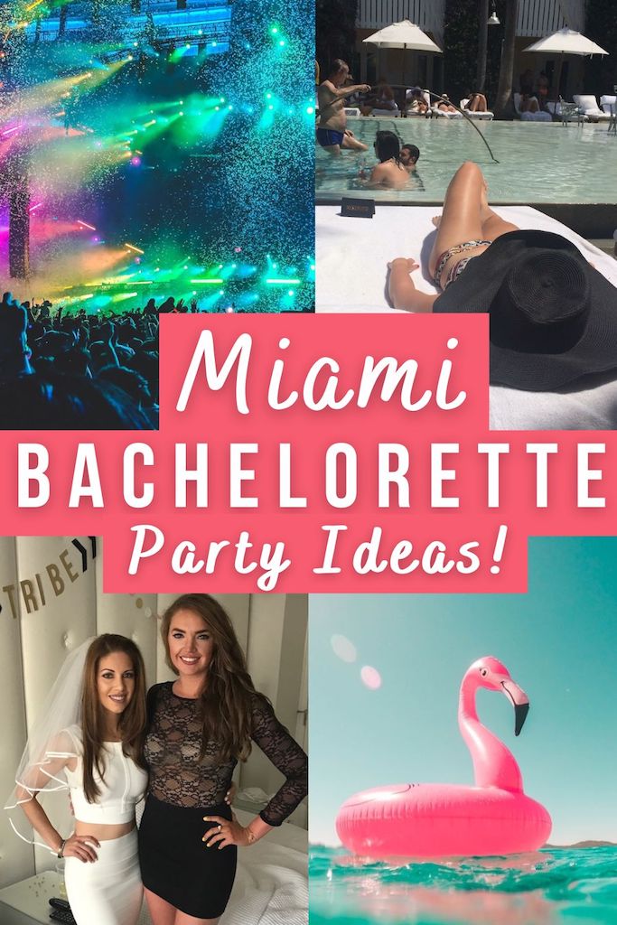 miami bachelorette things to do pinterest