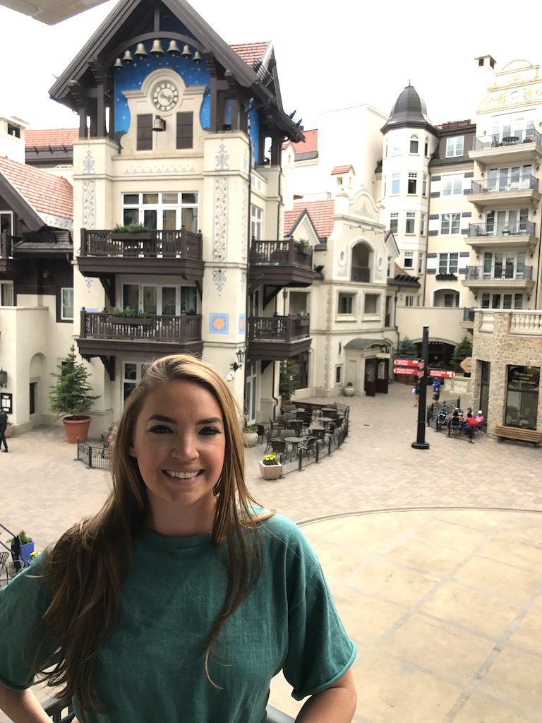 woman smiling lionshead vail colorado