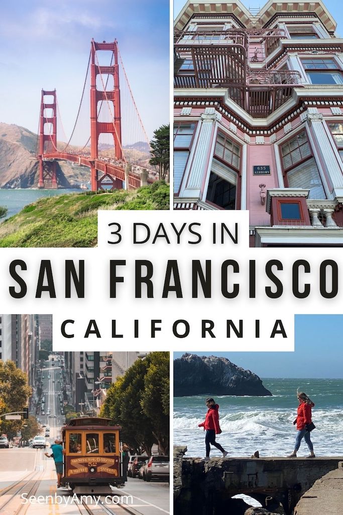 three days in san francisco california