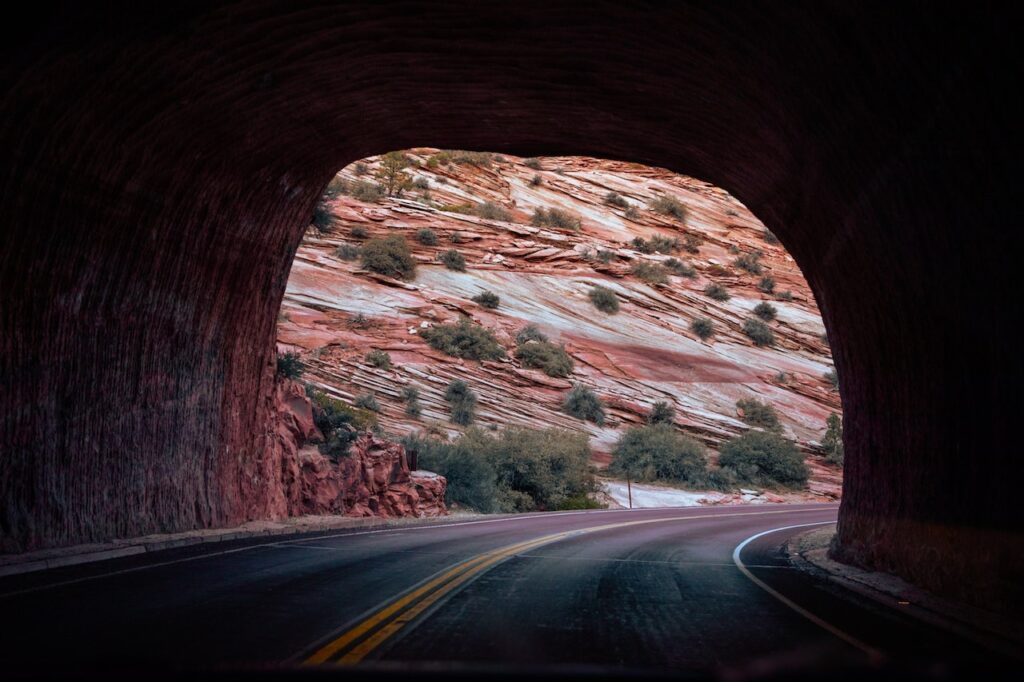 zion mt carmel highway zion mt carmel tunnel zion national park utah