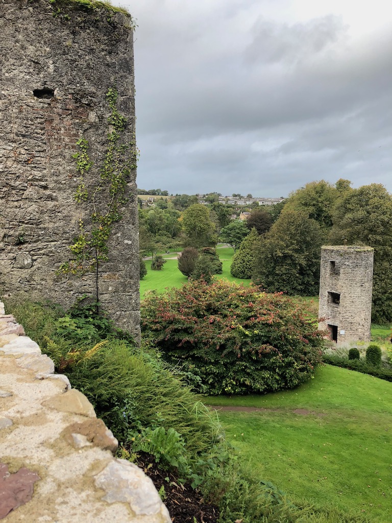 blarney castle county cork ireland view from top of tower kiss the blarney stone