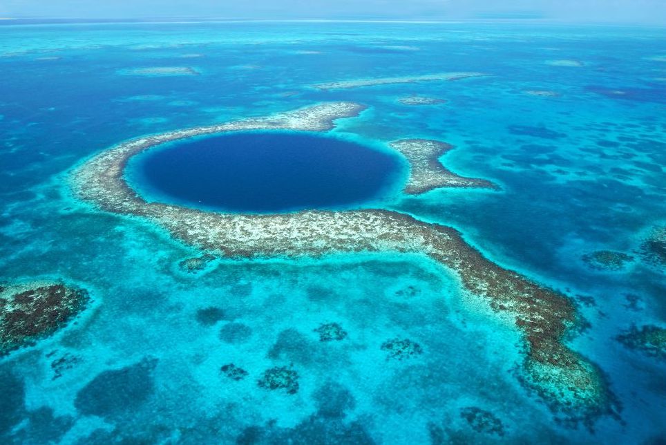 blue hole belize barrier reef belize