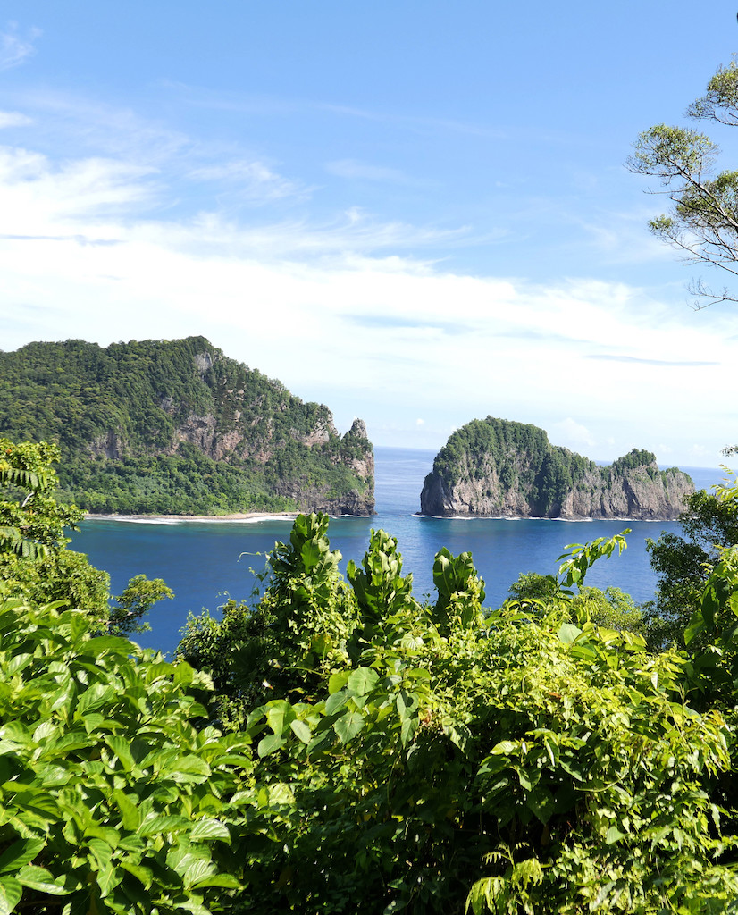 national park of american samoa island ocean greenery
