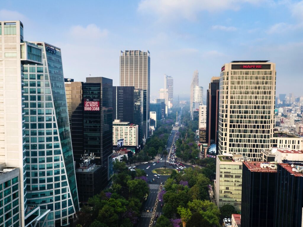 skyscrapers mexico city mexico