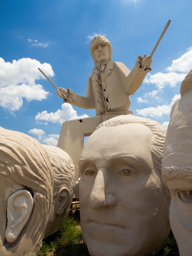 statues houston heights houston