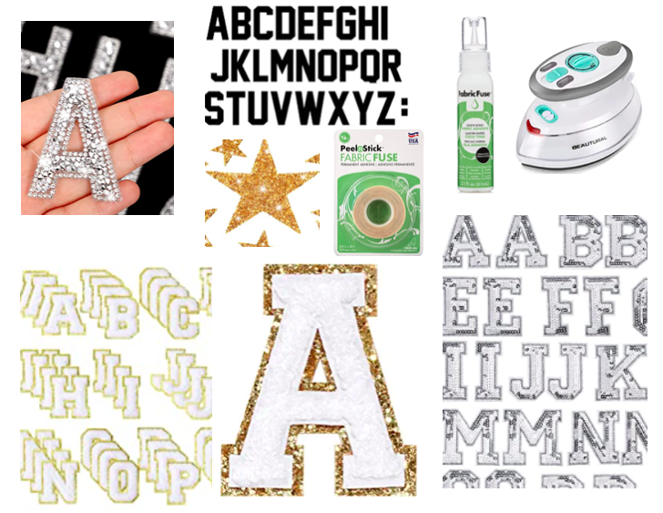 iron on letters taylor swift costumes