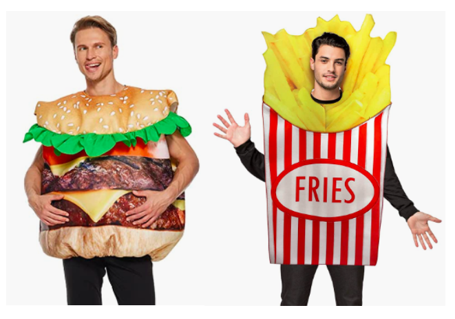 taylor swift lover era costumes hamburger and french fries you need to calm down