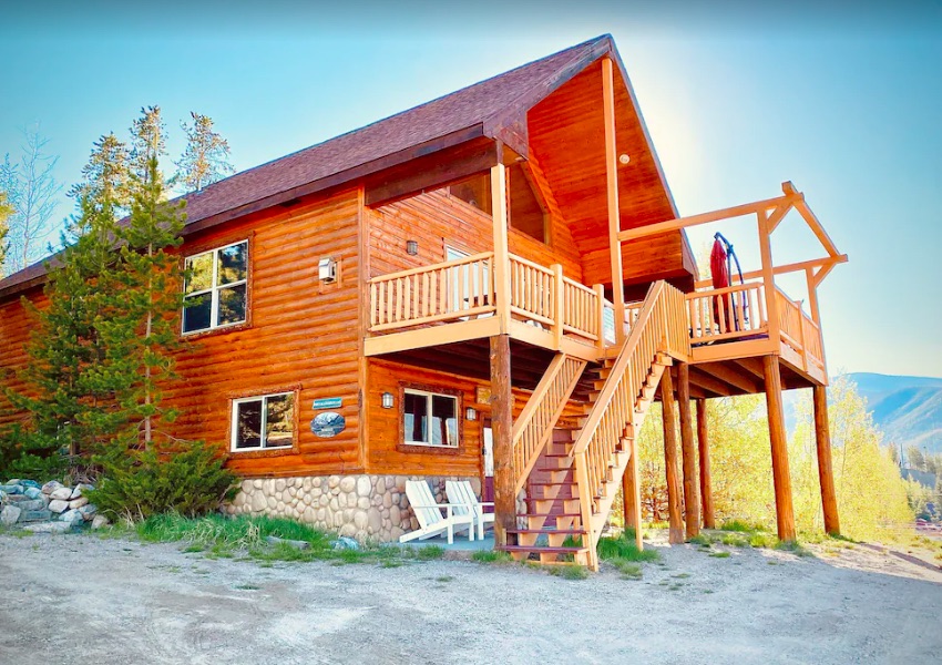 Luxury log mountain cabin Grand Lake Colorado