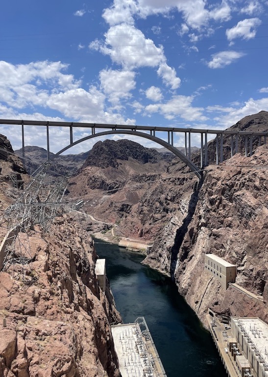 Mike OCallaghan–Pat Tillman Memorial Bridge hoover dam arizona nevada las vegas