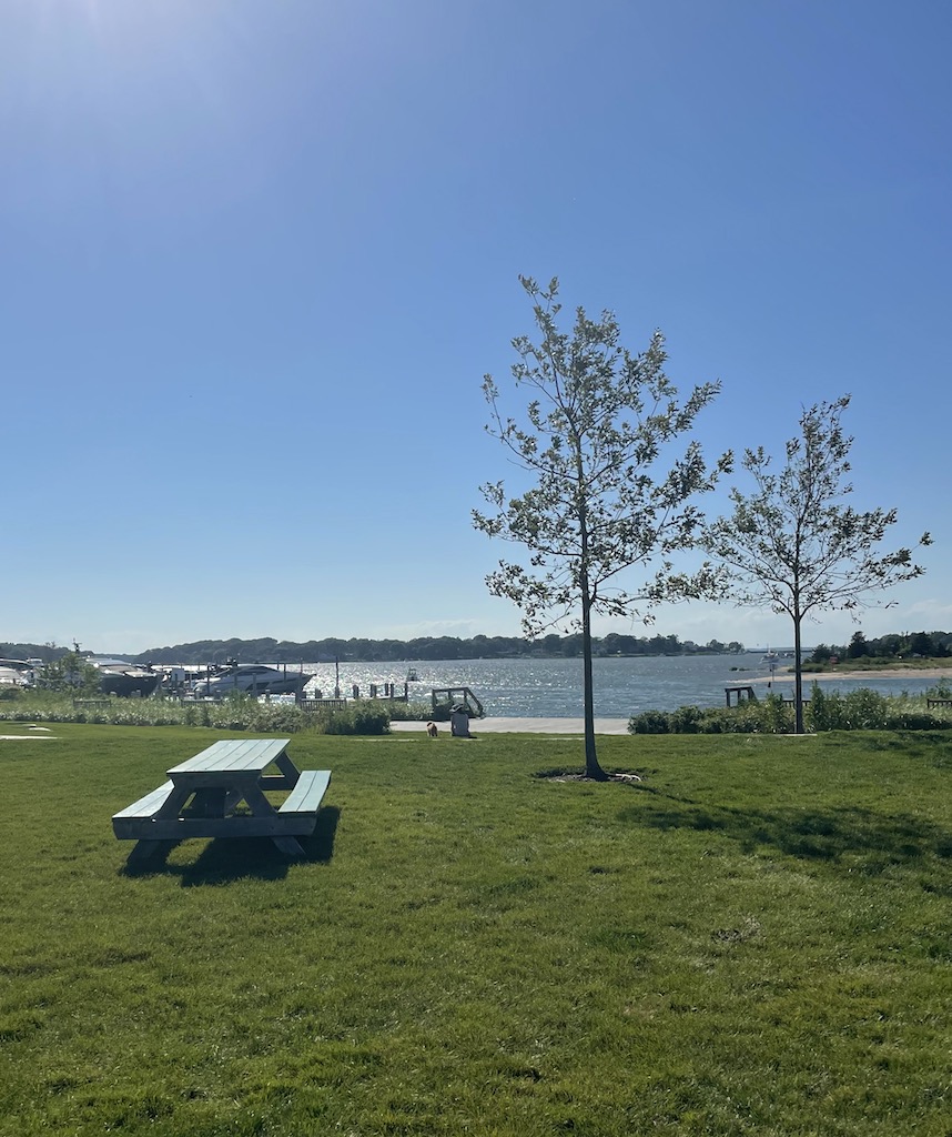John Steinbeck Waterfront Park sag harbor new york the hamptons