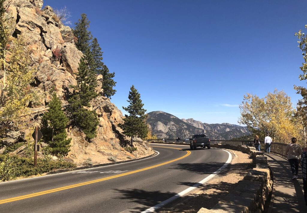 fall colors trail ridge road rocky mountain national park near estes park colorado