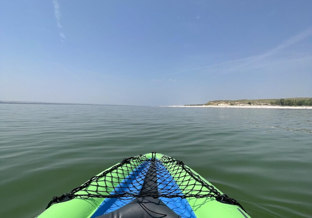 kayaking lake mcconaughy nebraska
