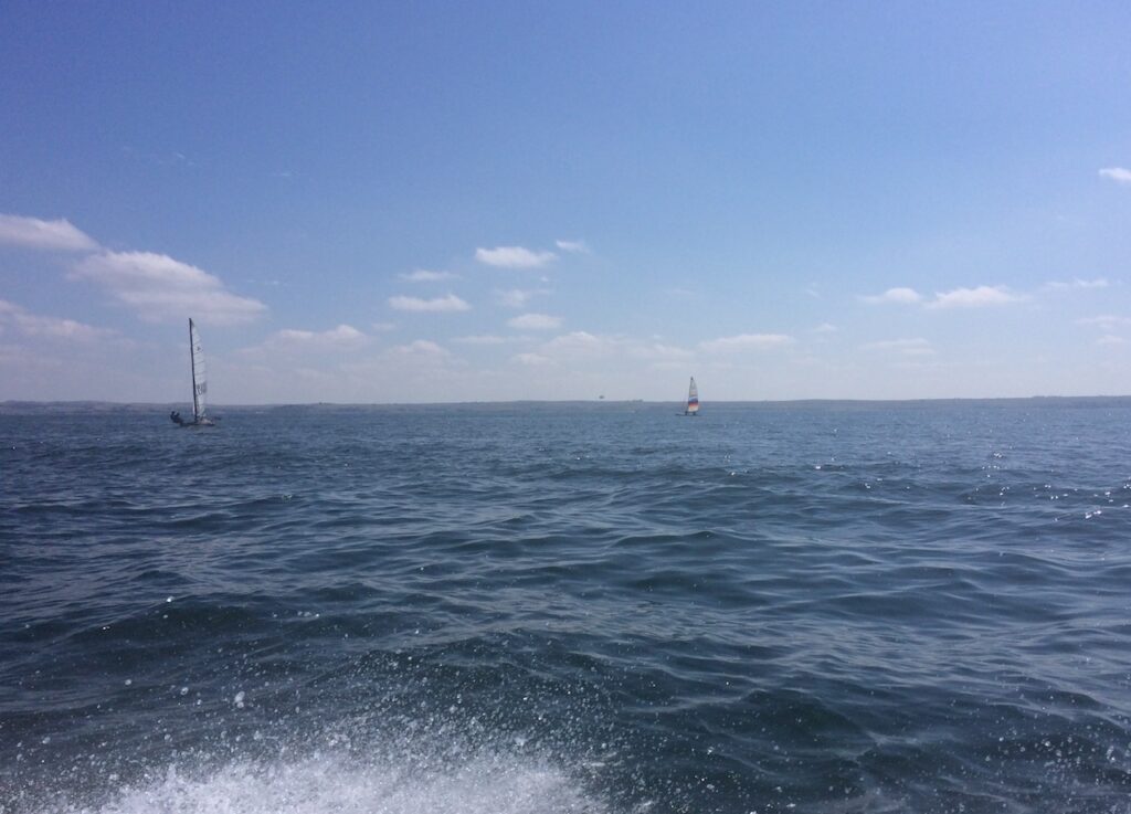 kite surfing sail boats lake mcconaughy nebraska