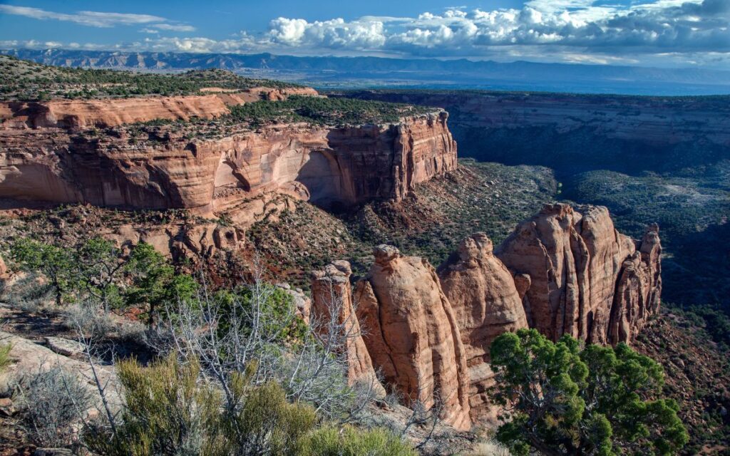 Colorado National Monument winter grand junction colorado