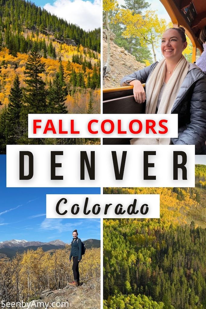 fall colors near denver colorado