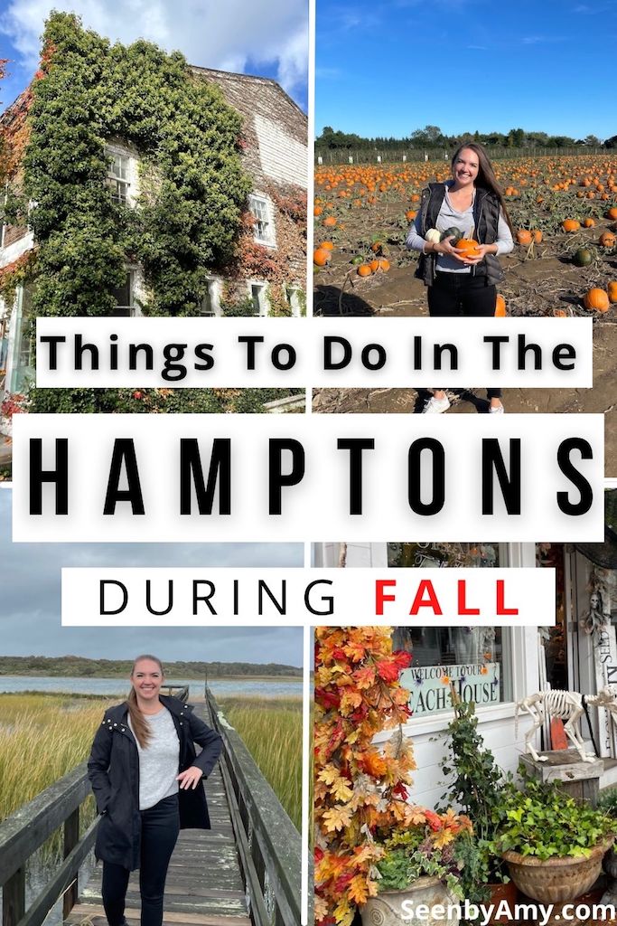 things to do during fall in the hamptons