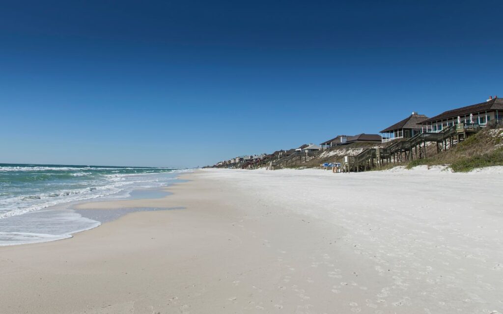 white sand beaches rosemary beach florida
