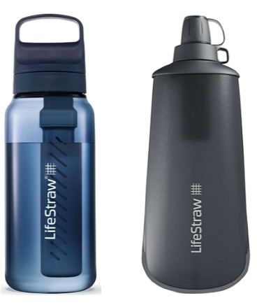 filtered water bottles for travel life straw