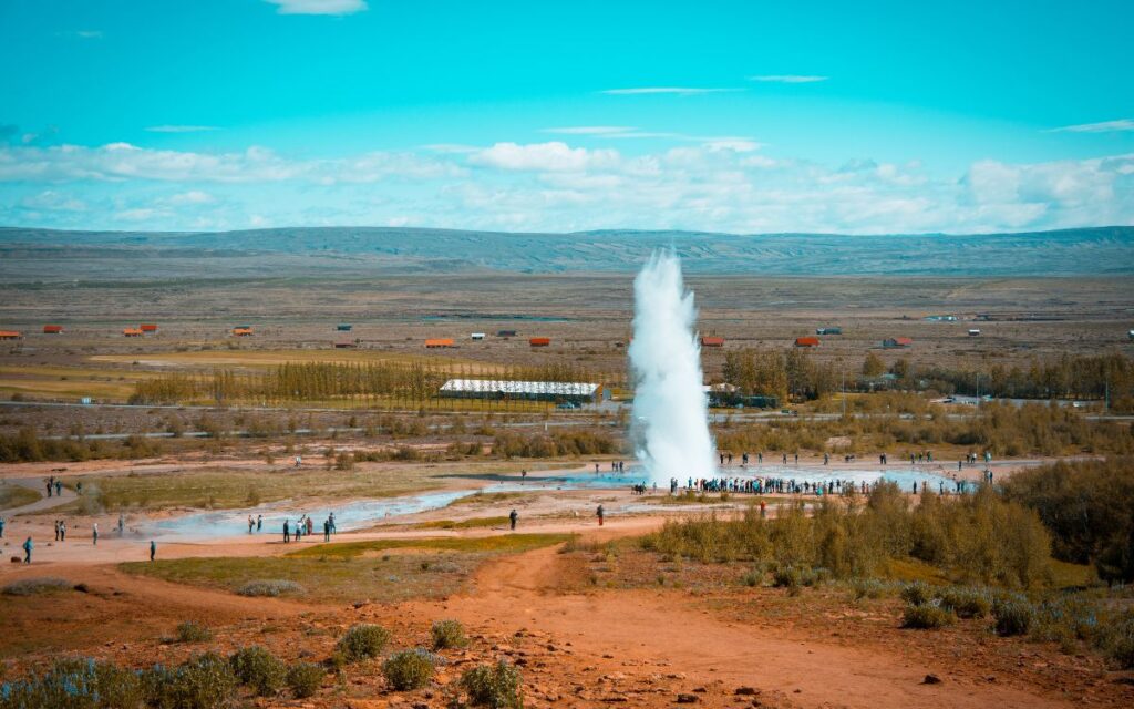 Geysir Geothermal Field golden circle iceland