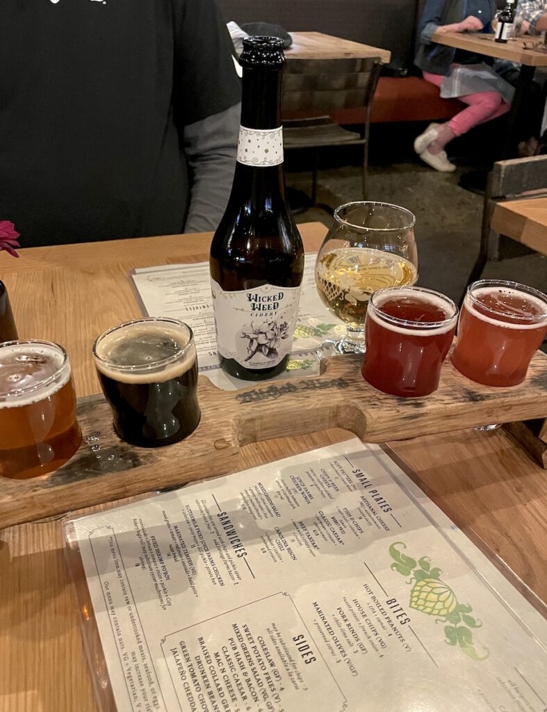 wicked weed brewings brewpub brewery craft beer asheville north carolina