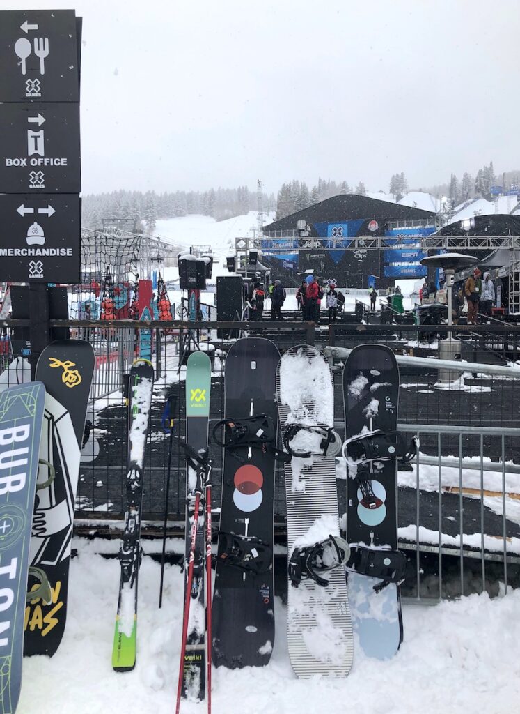 winter x games aspen colorado snowboards