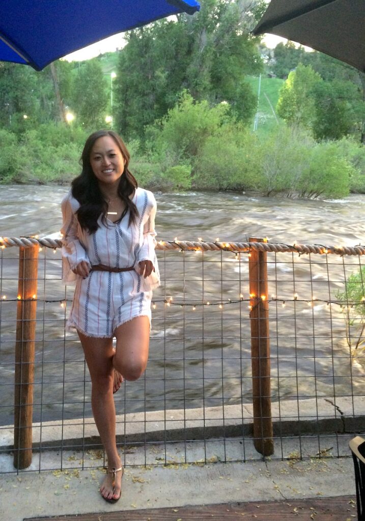 steamboat springs colorado restaurant patio on yampa river summer