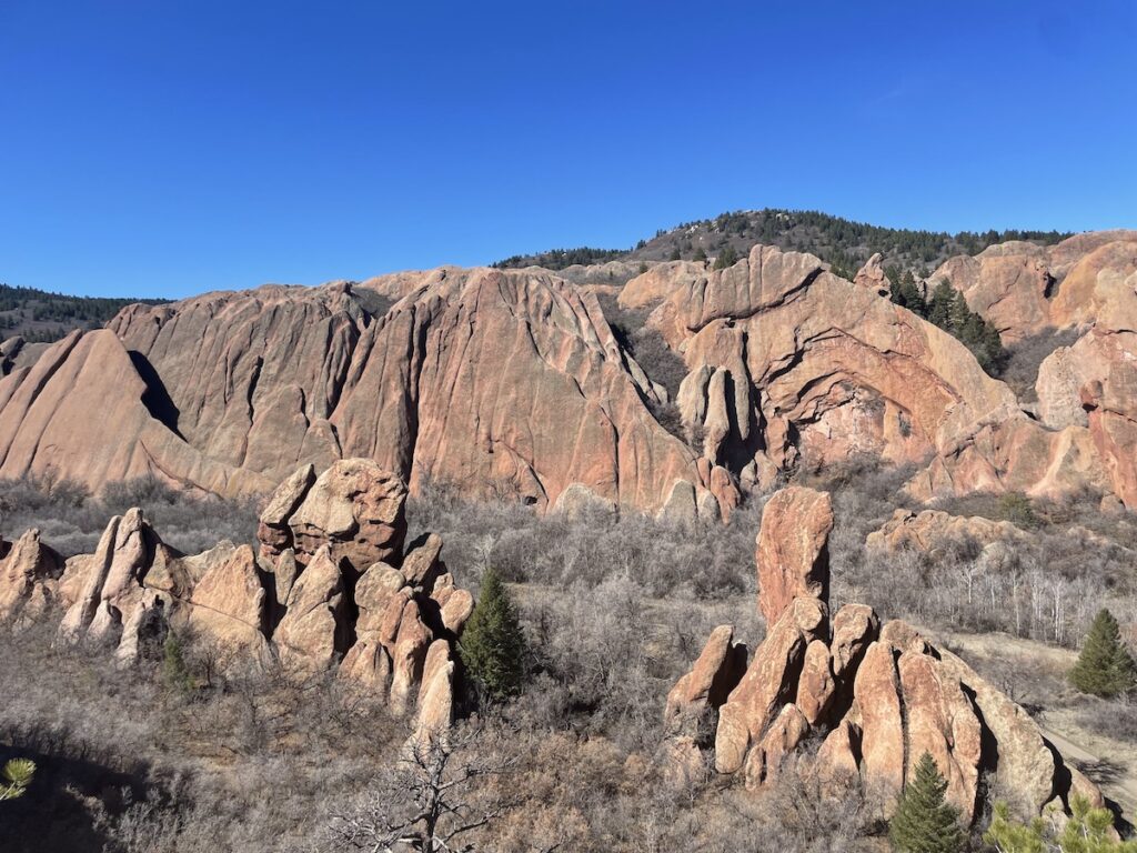 Roxburough State Park hike littleton colorado