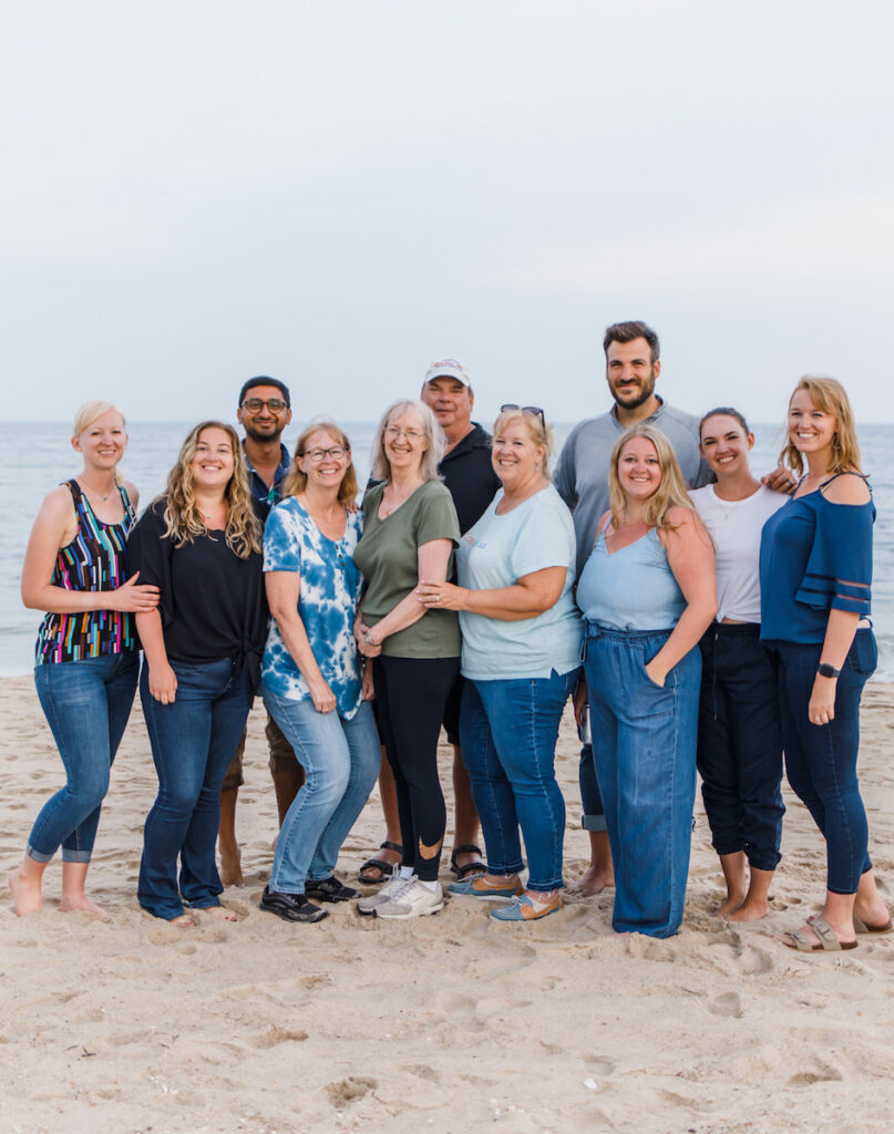 family photo sunset beach sagg main beach sagaponack new york the hamptons