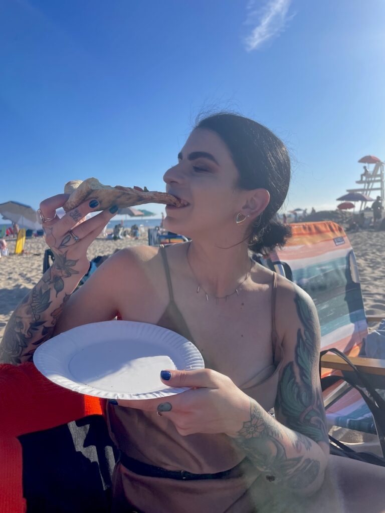 pizza on the beach main beach east hampton new york the hamptons