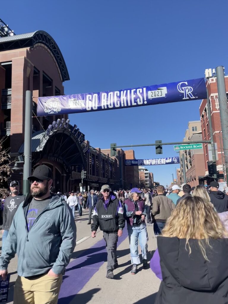 rockies opening day denver colorado