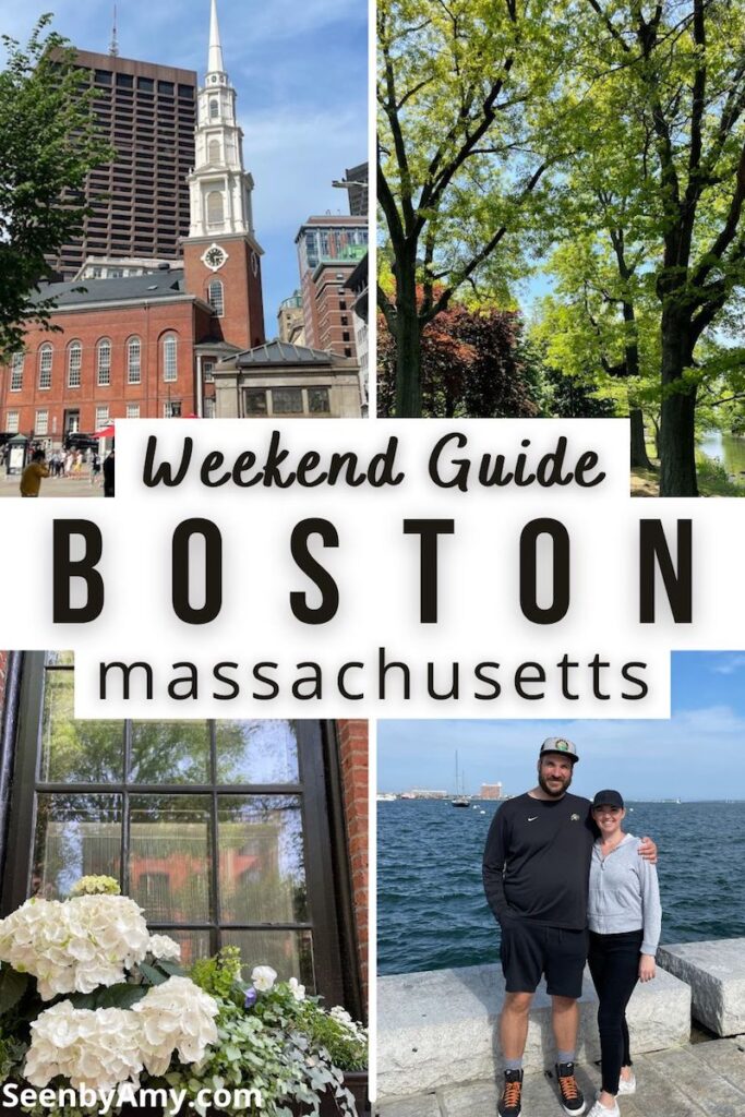 weekend in boston itinerary