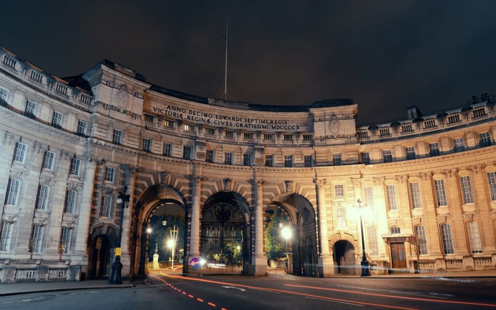 Admiralty Arch the mall london england uk