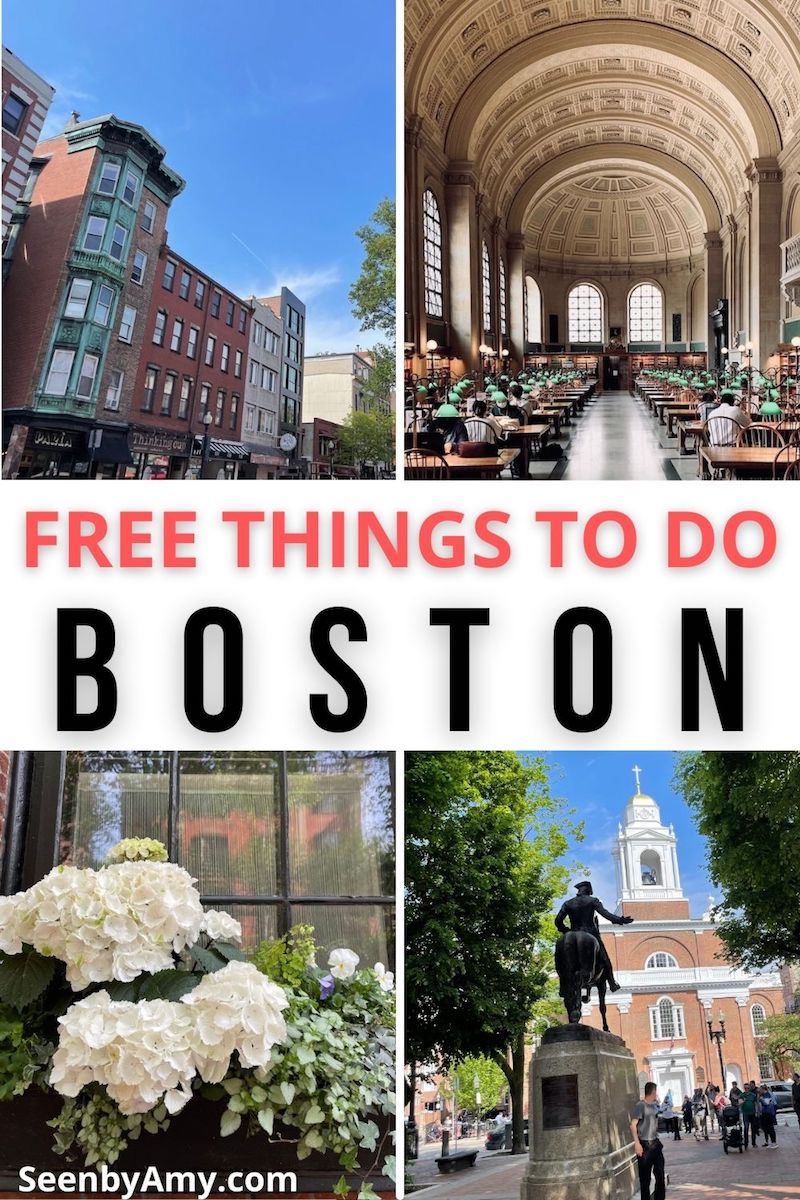 things to do in Boston for free