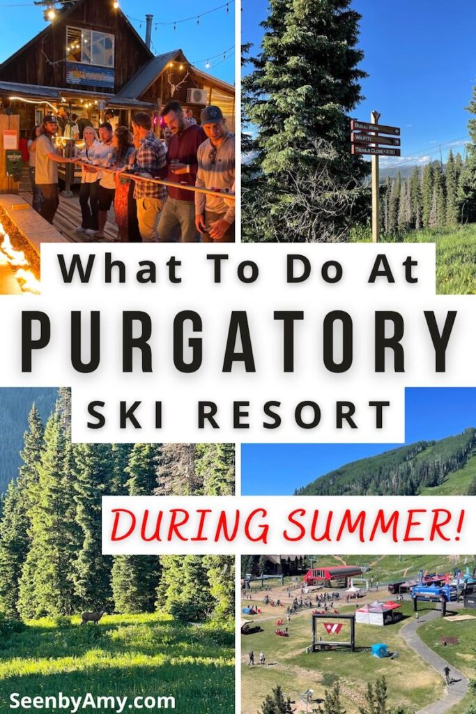 Purgatory Ski Resort Summer Activities durango colorado