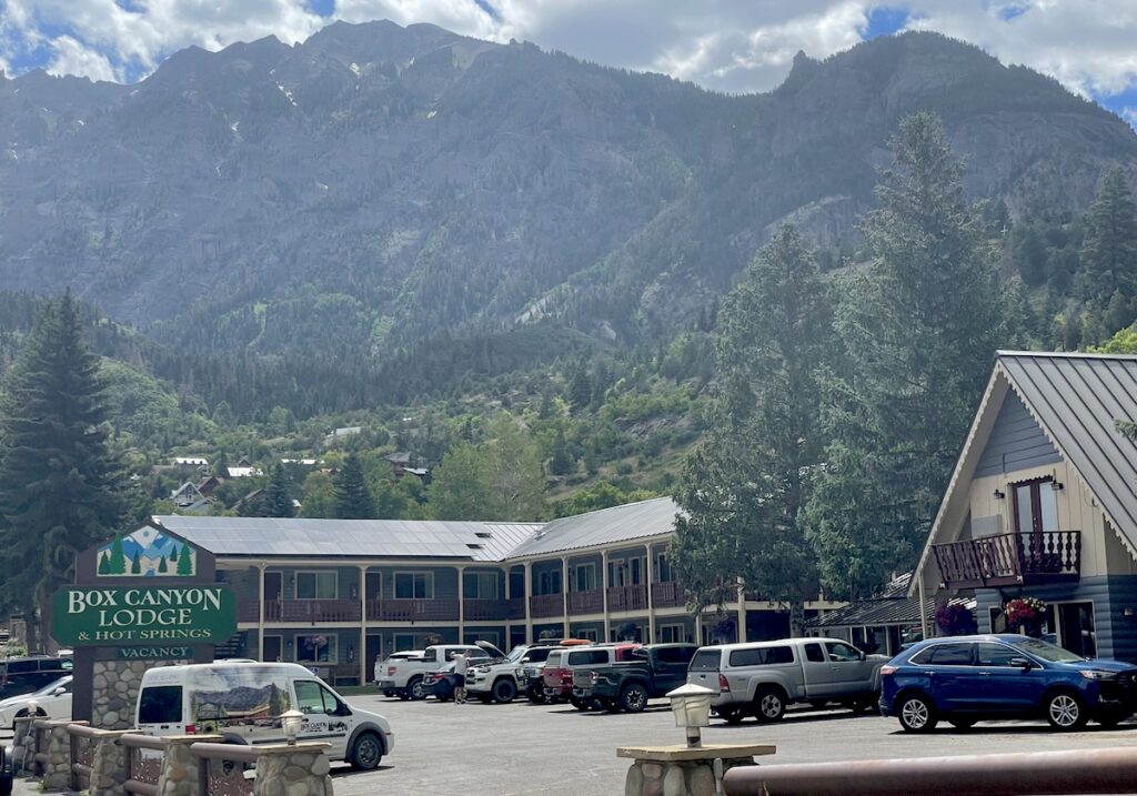 box canyon lodge and hot springs ouray colorado