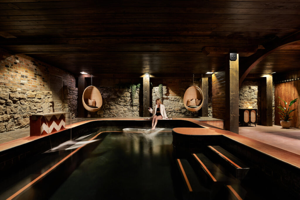 Western Hotel Spa pool ouray colorado