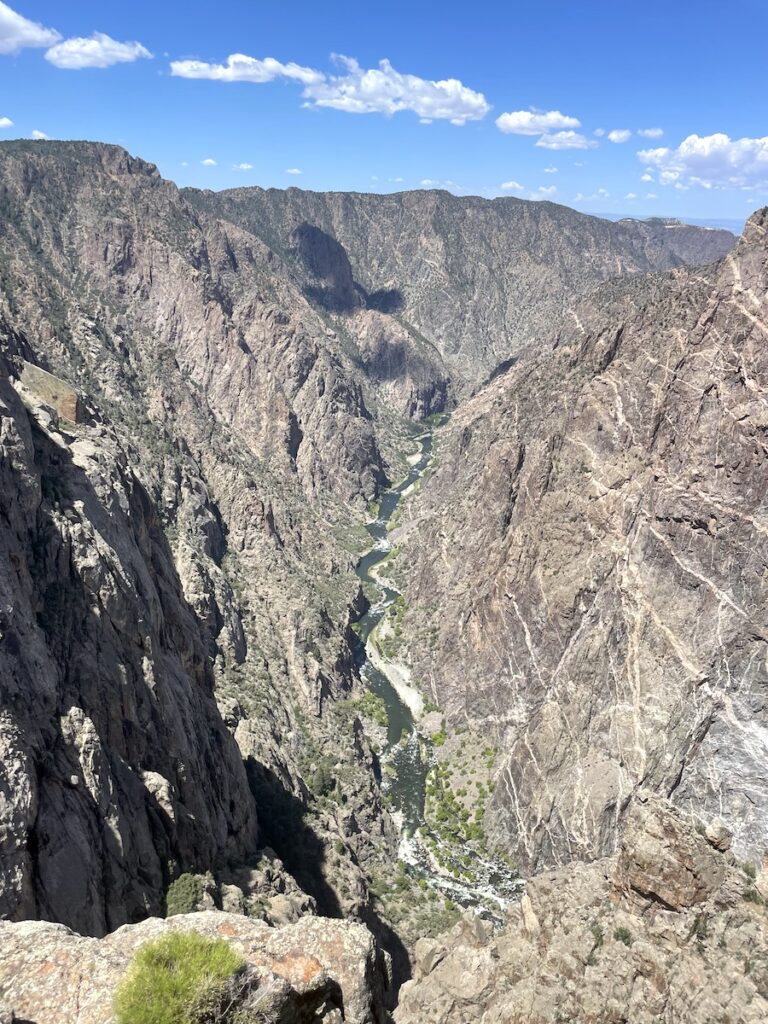 Cedar Point Overlook Black Canyon of the Gunnison National Park Montrose Colorado