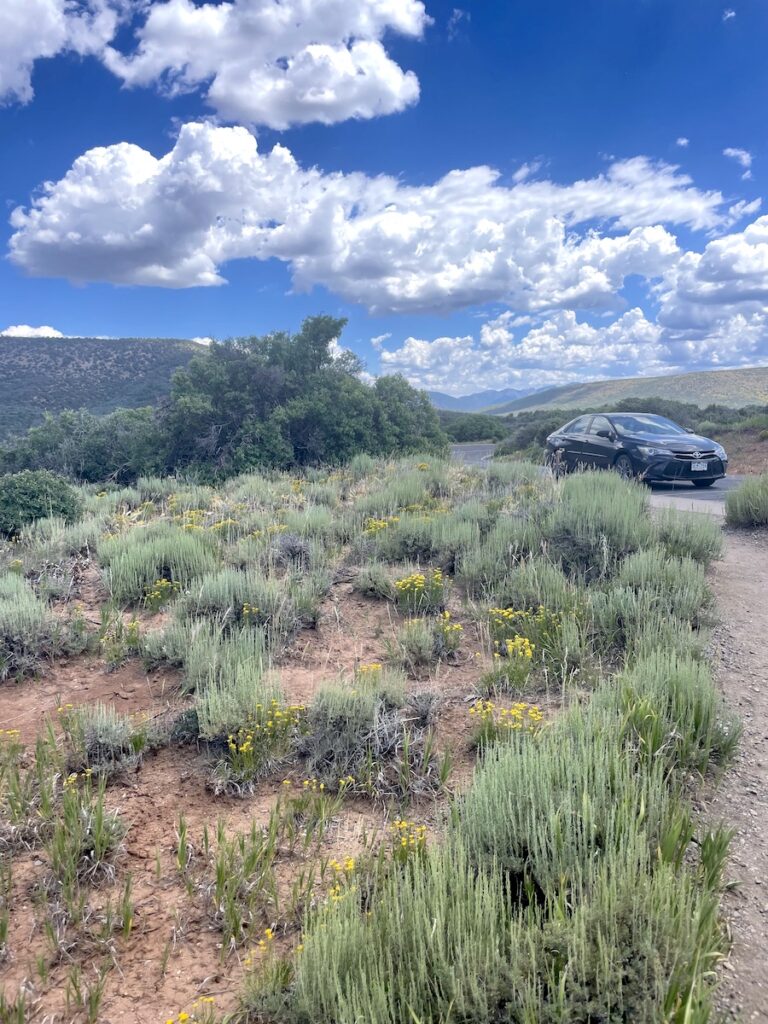 Driving South Rim Road Black Canyon of the Gunnison National Park Montrose Colorado