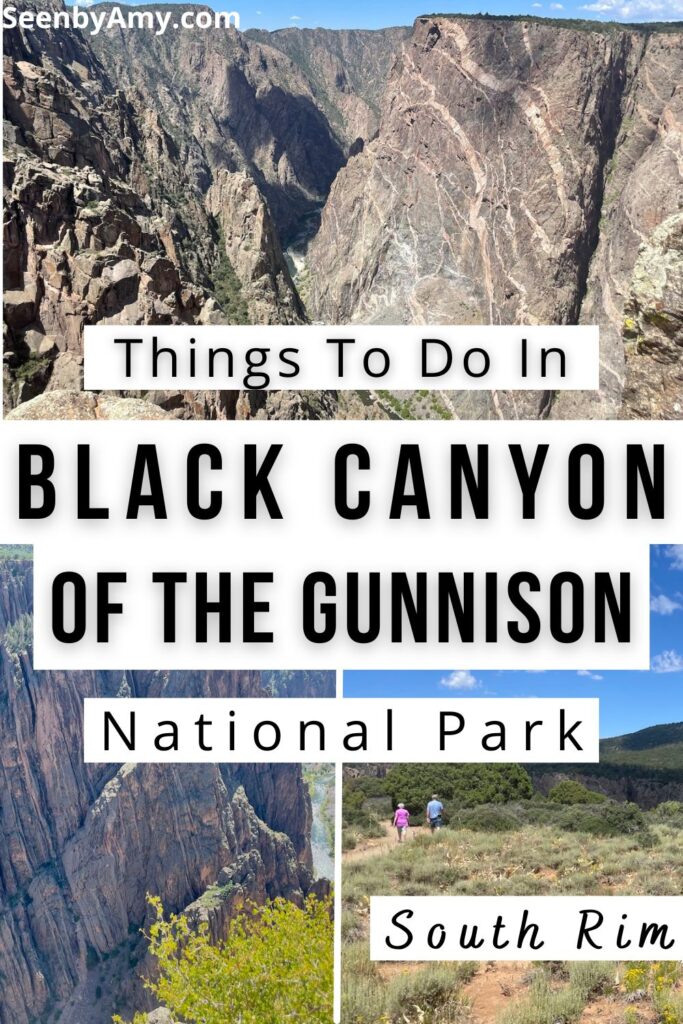 black canyon of the gunnison national park south rim things to do colorado
