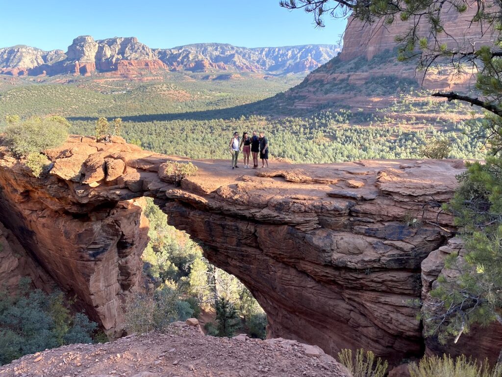 devils bridge hike sedona arizona