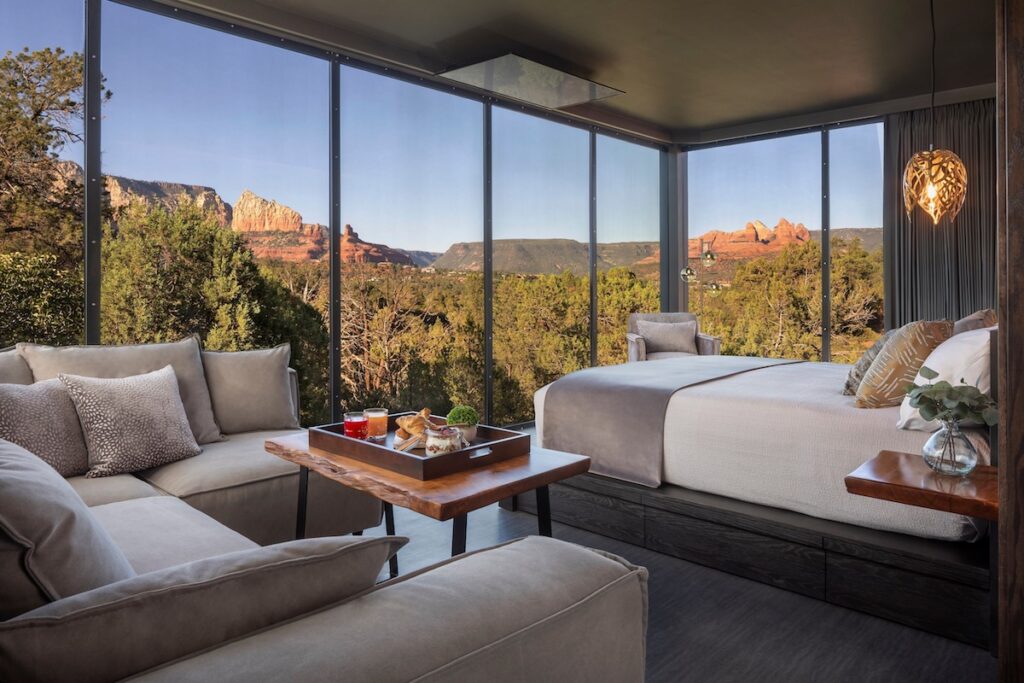 Ambiente Sedona Luxury Hotel Bedroom Sedona Arizona