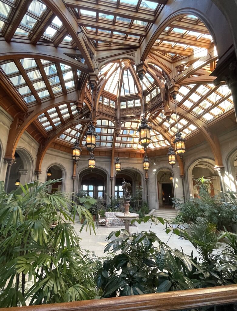Biltmore Estate entry way Asheville North Carolina