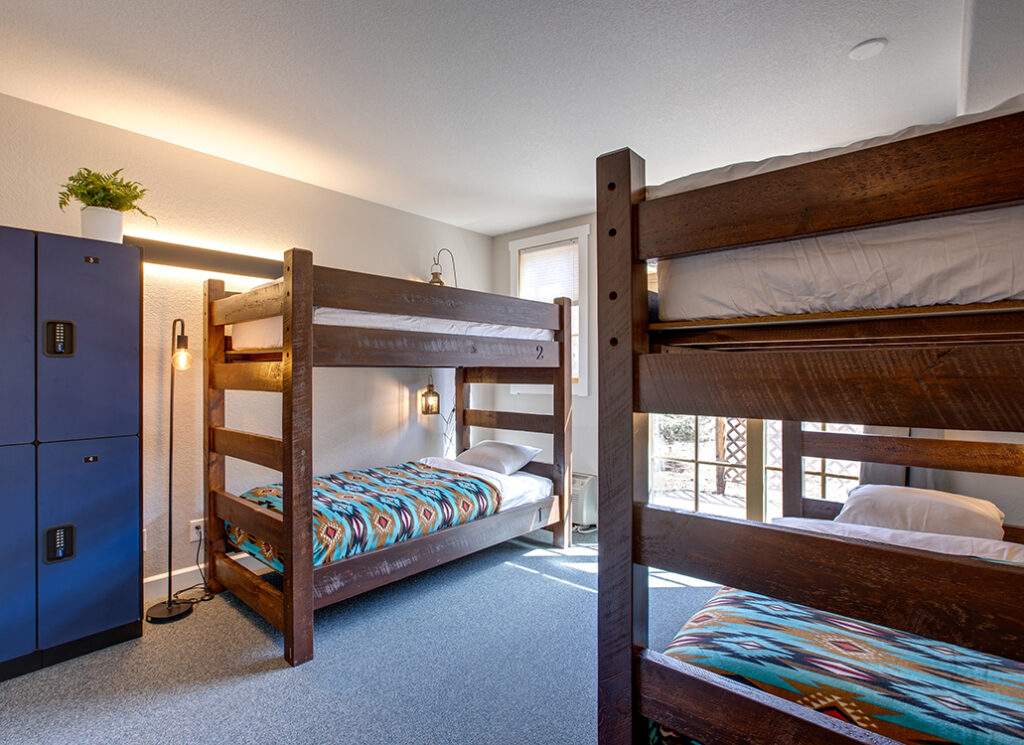 Bivvi Hostel Telluride bunk room