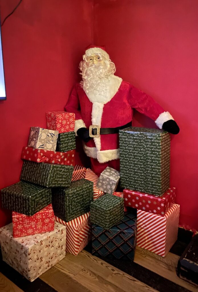 Christmas Decorations White Elephant Christmas Pop Up Bar Denver Larimer Square LoDo